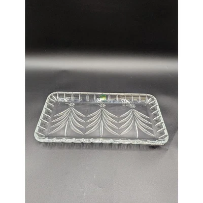 Bandeja para servir árvore de Natal cristal Marquis Waterford prato vintage 1992 RARA EXCELENTE ESTADO USADO - Imagem 1 de 4