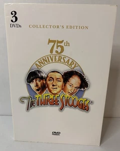 THE THREE STOOGES ~ 75th Anniversary Edition ~ 3 DVD Disc Set - Picture 1 of 7