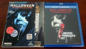 Halloween The Curse of Michael Myers 1995 Blu Ray w/OOP Retro VHS Slipcover RARE - Picture 1 of 3