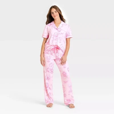 Wicked Katie Kime Pink Target Pajamas Medium - Image 1 of 2