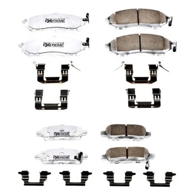 For Infiniti G35 05-08 Brake Pad Set Z26 Extreme Street Performance Carbon-Fiber Foto 1 de 4