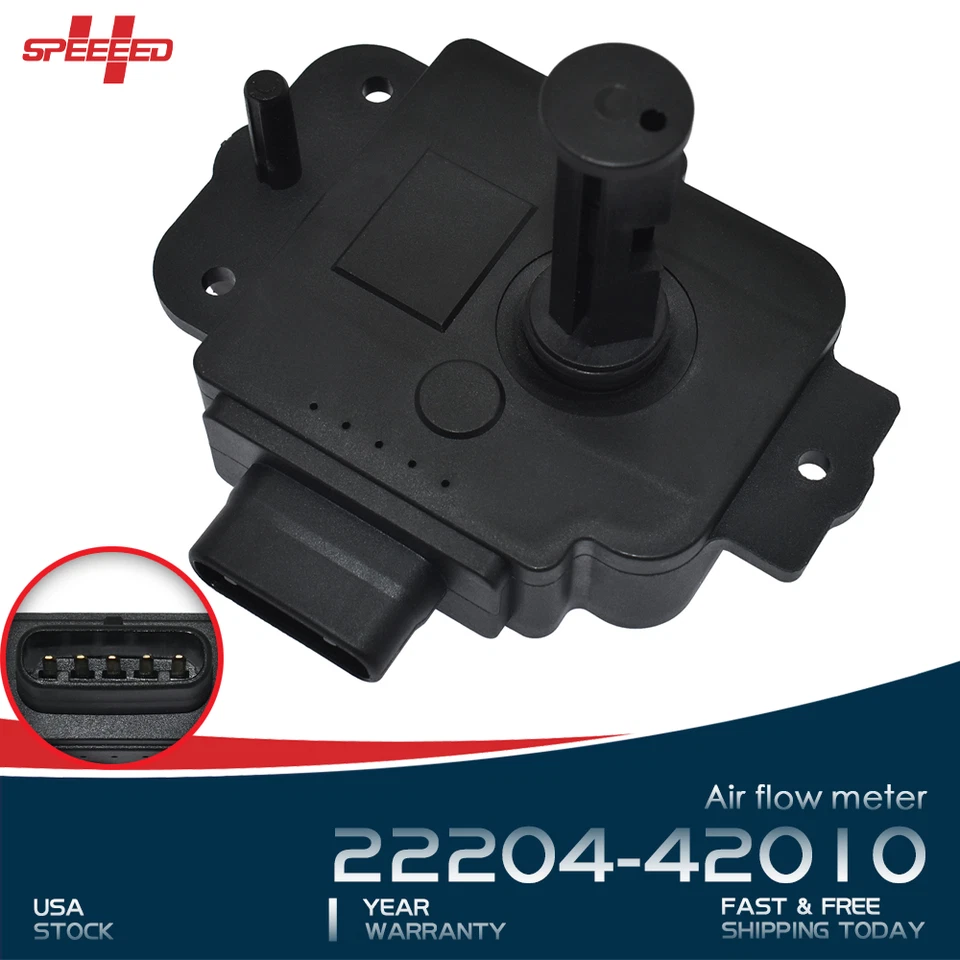 22204-42010 Mass Air Flow Sensor For 1992-1995 Toyota Supra Lexus GS300 3.0L - Image 1 of 4
