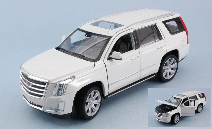 Welly WE24084W CADILLAC ESCALADE WHITE 1:24 Modellino - Immagine 1 di 1