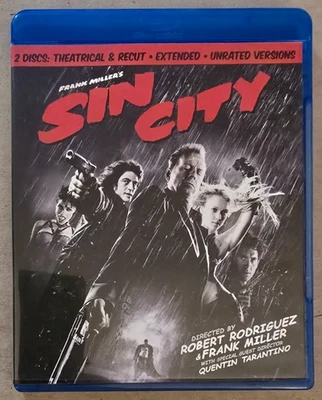 Sin City Restored Theatrical Version (2005 Blu) Bruce Willis, Jessica Alba LN - Image 1 of 3