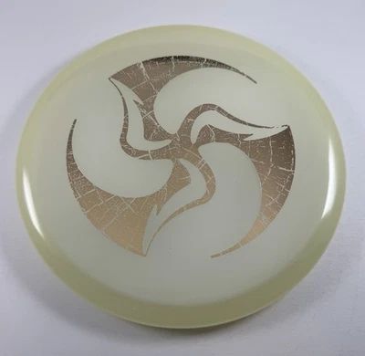 Discmania Huk Lab Stamped Glow C-Line P3X 175g Disc Golf Putter Trifly Rare - Image 1 of 4