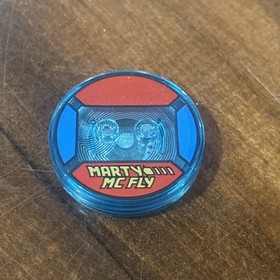 LEGO Dimensions Marty McFly Back To The Future Level 71201 Character Tag ONLY