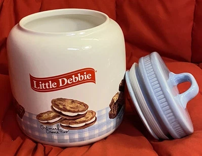 Little Debbie Snack Cakes Porcelain Cookie Jar NEW UNOPENED FREE SHIPPING - Image 1 of 4