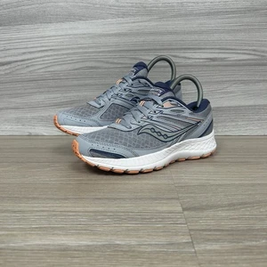 Saucony Cohesion 13 Mujer Zapatos para Correr Talla 4 Blanco Melocotón Entrenadores Gimnasio Correr - Imagen 1 de 14