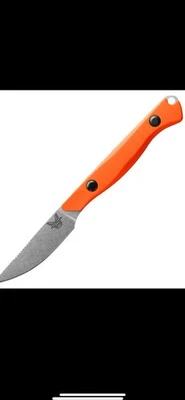 Benchmade Flyway Fixed Blade Drop Point Knife, Orange - 15700 - Image 1 of 3