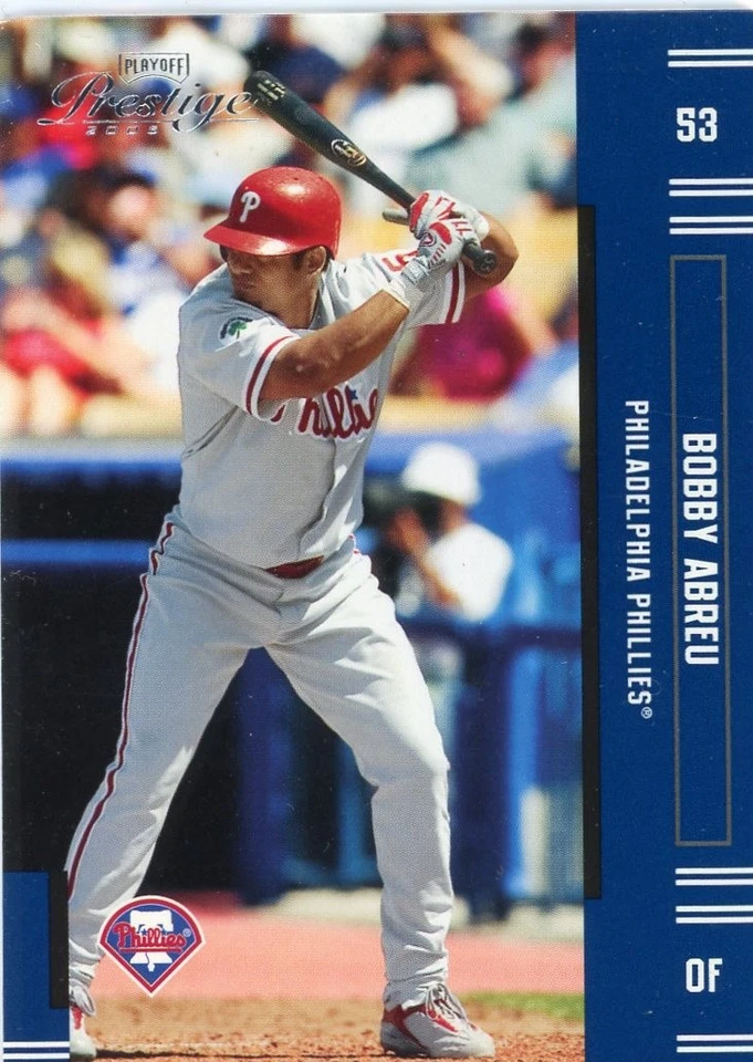 2005 Playoff Prestige #53 Bobby Abreu Philadelphia Phillies - Image 1 of 1