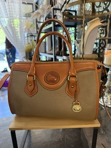 Bolso de mano vintage de cuero para todo tipo de clima Dooney & Bourke - Imagen 1 de 7