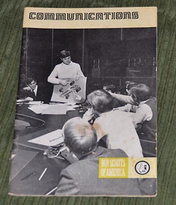 Vintage Boy Scouts of America BSA Communications 1974 1972 Verdienstabzeichen Handbuch - Bild 1 von 3