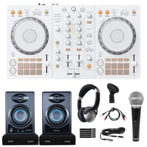 Pioneer DDJ-FLX4-W 2-Channel Rekordbox Serato Lite DJ Controller White Package - Picture 1 of 12