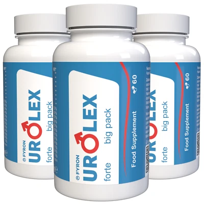 FYRON Urolex - 180 Cápsulas (3 x 60 Cápsulas) - Pack de 3
