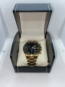 MICHAEL KORS Gage Chronograph Gold-Tone Stainless Steel Watch MK8827 - Picture 1 of 6