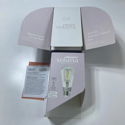 LED Smart WiFi Edison Filament ST18 Light Bulb 40 Watt Equivalent Medium E26 - Image 1 of 4