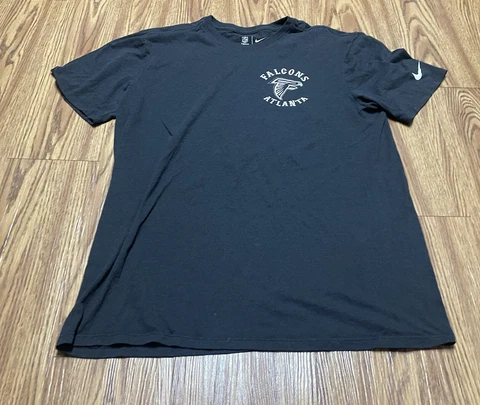 MEN Large Nike Athletic Cut Tri-BLEND  SHIRT ATLANTA FALCONS GOOD CONDITION Cover