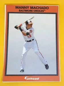 Manny Machado Orioles MLB FATHEAD Small Ad Panel Poster 6” x 4" Graphics wall - Picture 1 of 4