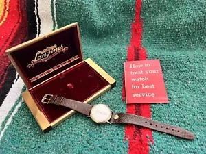 1958 Longines Gold Men’s Watch Completely Overhauled With Receipt. - Picture 1 of 9