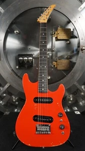 Harmony Red Electric Guitar - Picture 1 of 14