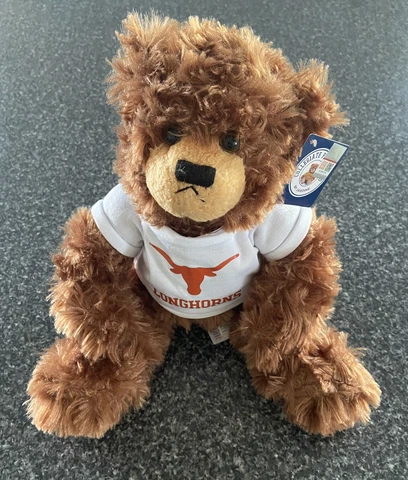 Texas Longhorns Football College Stuffed Bear NCAA 2022 Season Brand New Cover