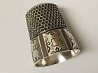 Vintage Sterling CRB Thimble, #333        