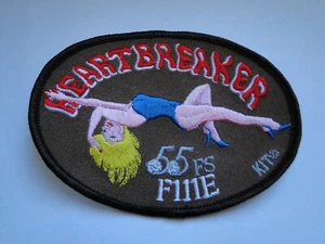 Aufnäher  der  USAAF  Bombergeschwader  Heartbreaker  ca 11 cm - Picture 1 of 1