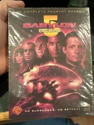Babylon 5 Complete Fourth Season 4 New/Sealed Box Set Region 6 DVD WB TV Series - Image 1 of 3