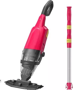 Cordless Pool Vacuum with Telescopic Pole, Handheld Rechargeable Pool Cleaner - Picture 1 of 7