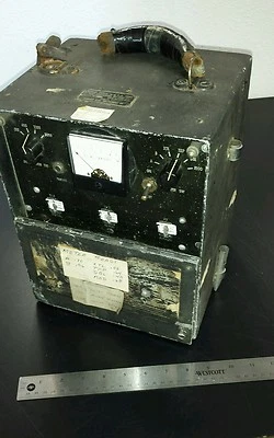 Jackson Elec vintage. Instrument Co. BC-376-H (oscilador de prueba) cuerpo de señal. Foto 1 de 4