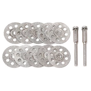 20 mm Diamanttrennscheibe mit 3 mm Dorn - für Dremel Rotationswerkzeuge Aufsatz - Bild 1 von 15