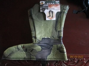 Halo Master Chief Boot Covers 14+ NEW Fast Ship - Picture 1 of 2
