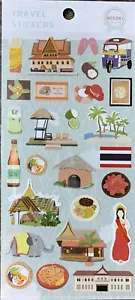 Thailand theme stickers , travel stickers, planner, journal, - Picture 1 of 1