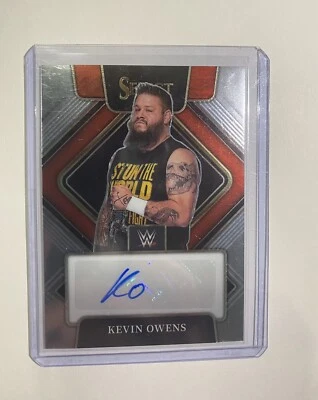 2022 PANINI WWE SELECT KEVIN OWENS SIGNATURE AUTO AUTOGRAPH - Image 1 of 2