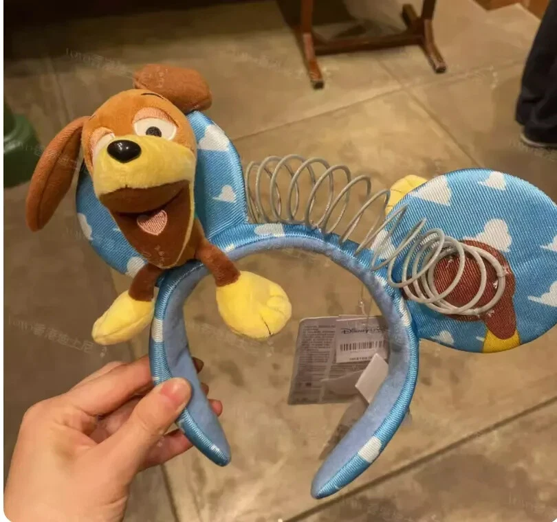 Auténtica diadema azul perro resbaladizo Toy Story de los parques de Disney de Hong Kong Disneyland Foto 1 de 1