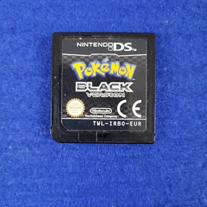 ds POKEMON BLACK VERSION *CART ONLY* Works In US REGION FREE GENUINE Pokémon - Picture 1 of 3