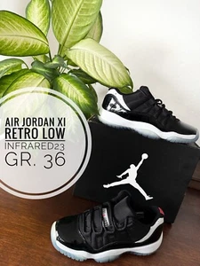Nike Air Jordan Retro 11 XI 36 concord low infrared vintage sneaker Vintage Limi - Bild 1 von 16