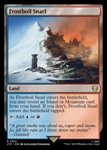 x1 Frostboil Snarl R MTG Commander: The Lord of the Rings: Tales of Middle-Earth - Picture 1 of 1