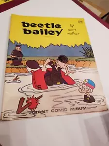 1972 Beetle Bailey Giant Comic Album 14" X 11" Very Clean FN Shelf I4 - Picture 1 of 4