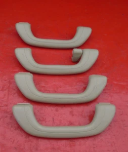 01 02 03 04 05 HONDA CIVIC INTERIOR SAFETY HOLD ON GRAB HANDLE SET OEM 4DR TAN - Picture 1 of 4