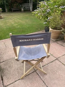 Richard Harris Directors Film Chair The Field 1990 Irish Actor Harry Potter VGC - Picture 1 of 17