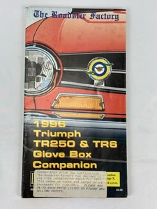Triumph TR6 TR250 Glove Box Companion The Roadster Factory TRF 1996 1997 - Picture 1 of 6