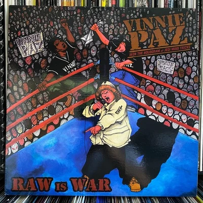 VINNIE PAZ - RAW IS WAR (12")  2000!!!  RARE!!!  JUS ALLAH / JEDI MIND TRICKS!!! - Image 1 of 4