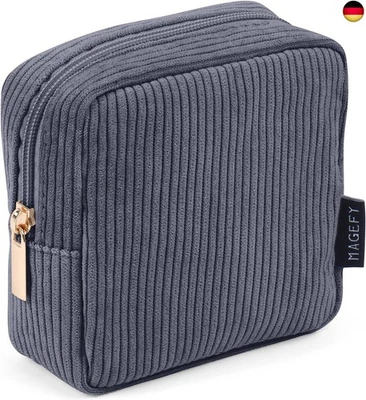 MARKE MAGEFY MAGEFY Kosmetiktasche Kleine Make up Tasche für Handtasche, Cord Schminktasche