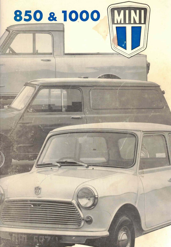 MINI 850 & 1000  Handbook  1975 - Image 1 of 1