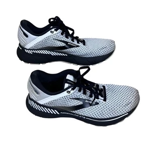 Brooks Adreneline GTS 22 White Black Stability Running Shoe Women’s Sz 10 - Picture 1 of 8