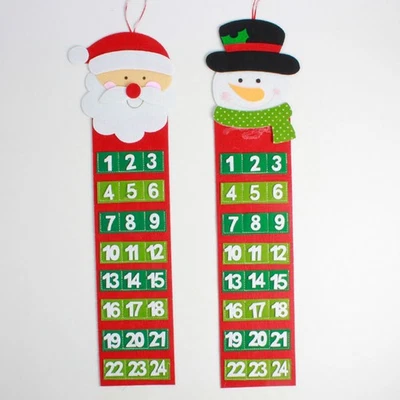  Calendar Holiday Decorations for Office Countdown Hanging Ornaments - Image 1 of 4