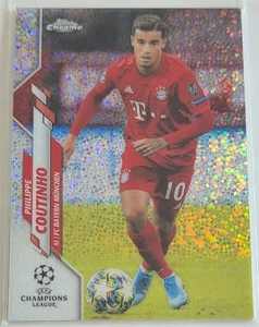 COUTINHO 2019-20 Topps Chrome UCL Speckle Refractor #13 FC Bayern Munchen - Picture 1 of 2