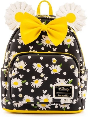 Mochila de moda para mujer Loungefly Disney Minnie Mouse margaritas Foto 1 de 4