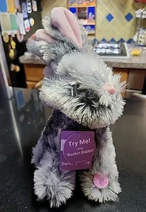 Bailando Peluche Conejito Realmente baila duro a "Rockin Rabbit" ¡Salta Giros! ¡Nuevo! - Imagen 1 de 4